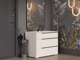 Комод с 3 ящиками Айри КМ-001 (кашемир) в Сосновке - sosnovka.mebel-nsk.ru | фото