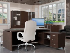 Комплект офисной мебели Президент-ПРО в Сосновке - sosnovka.mebel-nsk.ru | фото