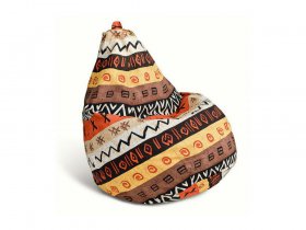 Кресло-мешок Африка в Сосновке - sosnovka.mebel-nsk.ru | фото