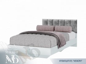 Кровать 1,2м Мемори КР-09 в Сосновке - sosnovka.mebel-nsk.ru | фото