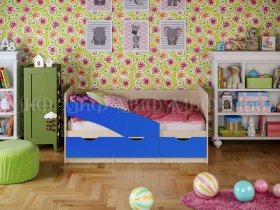 Кровать детская Бабочки 2,0 м в Сосновке - sosnovka.mebel-nsk.ru | фото