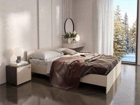 Кровать двухспальная 1,6м Гиза в Сосновке - sosnovka.mebel-nsk.ru | фото