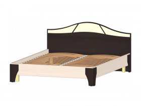 Кровать двуспальная 1,6 м Верона (Линаура) в Сосновке - sosnovka.mebel-nsk.ru | фото