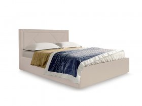 Кровать мягкая 1,6 Сиеста стандарт, вар.2 в Сосновке - sosnovka.mebel-nsk.ru | фото
