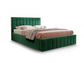 Кровать мягкая 1,6 Вена стандарт, вар.1 в Сосновке - sosnovka.mebel-nsk.ru | фото