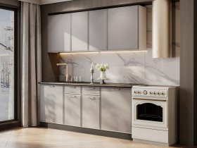 Кухонный гарнитур «Адель» 2,0м (нео) в Сосновке - sosnovka.mebel-nsk.ru | фото