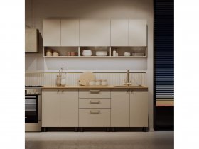 Кухонный гарнитур Орма 2,0м в Сосновке - sosnovka.mebel-nsk.ru | фото