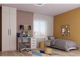 Модульная детская «Верона» (сатин) в Сосновке - sosnovka.mebel-nsk.ru | фото