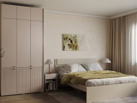 Модульная спальня Орма (МДФ) в Сосновке - sosnovka.mebel-nsk.ru | фото