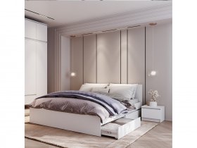 Модульная спальня Симпл в Сосновке - sosnovka.mebel-nsk.ru | фото