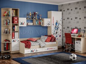 Модульная спальня Вега NEW Boy в Сосновке - sosnovka.mebel-nsk.ru | фото