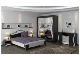 Модульная спальня Верона (Линаура) в Сосновке - sosnovka.mebel-nsk.ru | фото