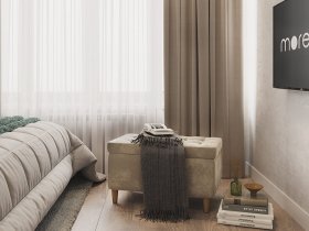 Пуф Чарли-2 (капучино) в Сосновке - sosnovka.mebel-nsk.ru | фото