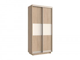 Шкаф-купе двухдверный Экспресс-мини (штанга) в Сосновке - sosnovka.mebel-nsk.ru | фото