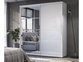 Шкаф-купе Крафт-6 2,0м (белый) в Сосновке - sosnovka.mebel-nsk.ru | фото