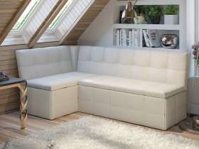 Скамья угловая со спальным местом «Домино» (кашемир) в Сосновке - sosnovka.mebel-nsk.ru | фото