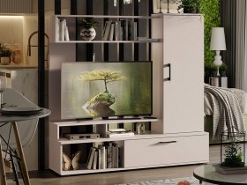 Стенка «Сиена» (кашемир) в Сосновке - sosnovka.mebel-nsk.ru | фото