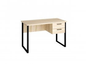 Стол компьютерный Ст152 (дуб сонома/черный муар) в Сосновке - sosnovka.mebel-nsk.ru | фото