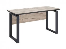 Стол офисный Ст077.0_140 Гермес лофт (дуб крафт серый) в Сосновке - sosnovka.mebel-nsk.ru | фото